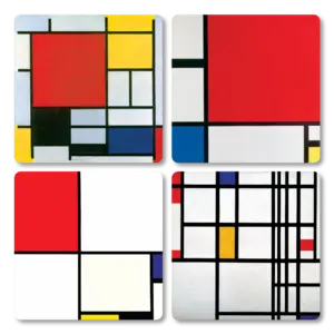 Le opere più belle di Mondrian - Raccolta 1