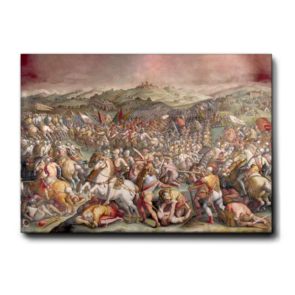 The battle Scannagallo (Anghiari)