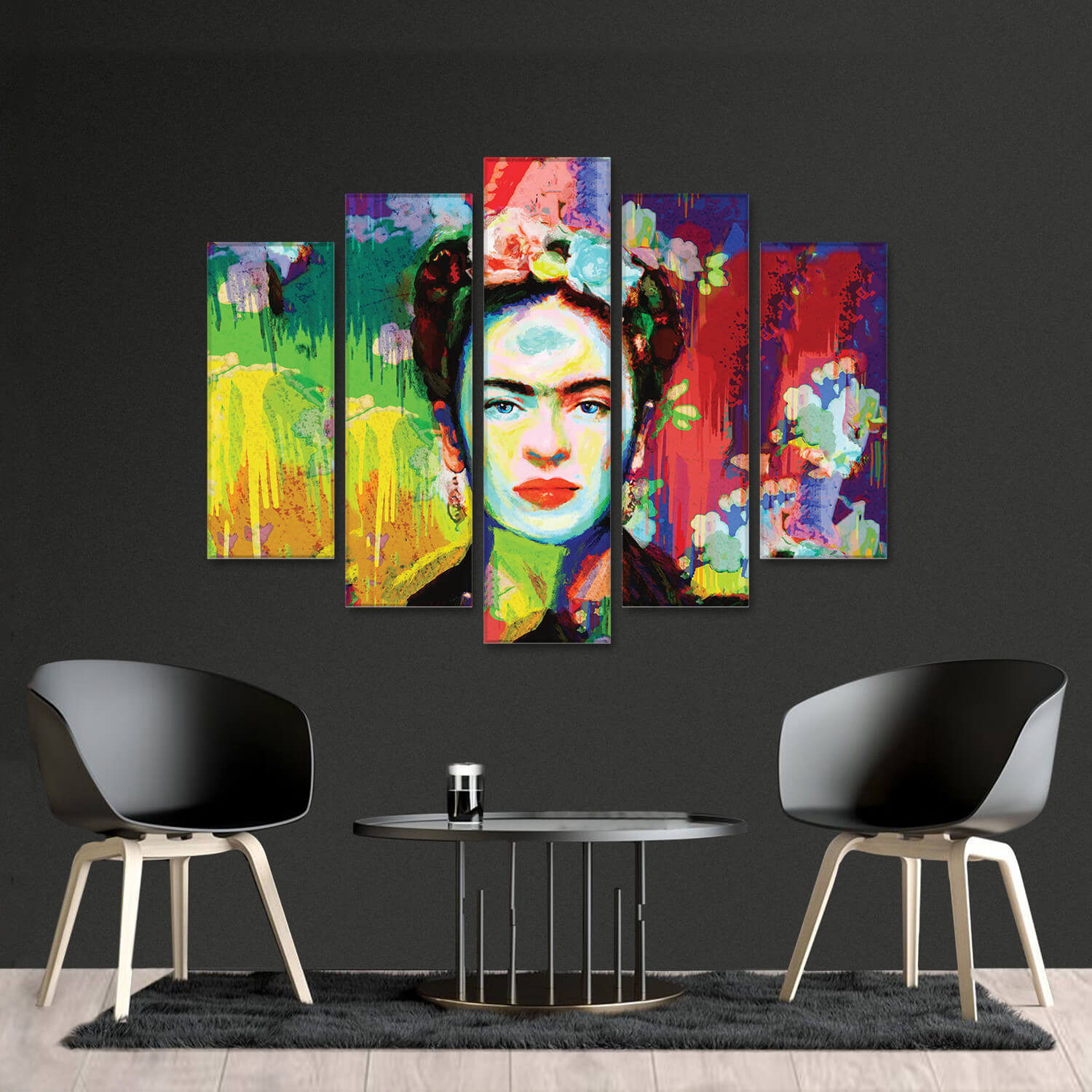 quadri-Frida-arredamento-soggiorno