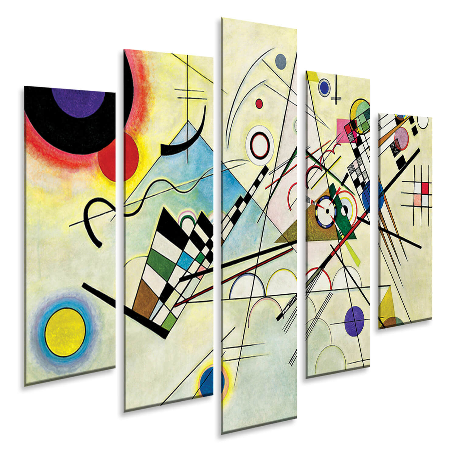 Composizione-n8-Kandinsky-per-parete-salotto
