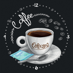 Collezione Breakfast - Caffè espresso - Nero