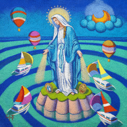 Capezzale Moderno - La benedizione di Maria