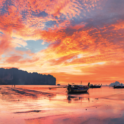 Thailandia al tramonto
