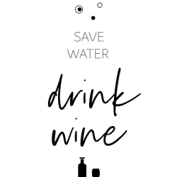 286 - Parole - Save water drink wine
