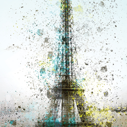 375 - Arte Città - Paris Eiffel tower 2