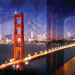 381 - Arte Città - Golden Gate Bridge
