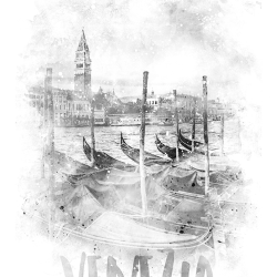 395 - Città - Venice Canal Grande watercolor