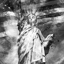 399 - Città - Statue of Liberty BW