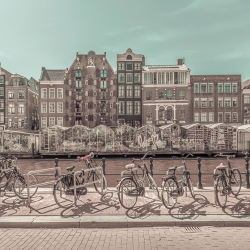 Città - Urban vintage -  Amsterdam Singel canal