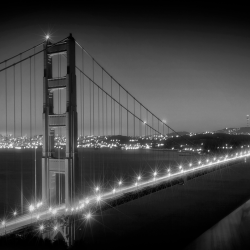 464 - Città - Golden Gate Bridge BW