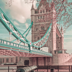 Città - Urban vintage - London Tower Bridge Details vintage