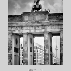 Città - Postcard - Berlin Brandeburg Gate