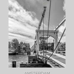 Città - Postcard - Amsterdam Magere Brug