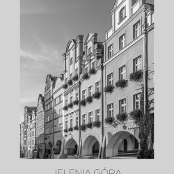 Città - Postcard - Jelenia Gora Market Square