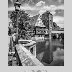 Città - Postcard - Nuremberg Weinstadel