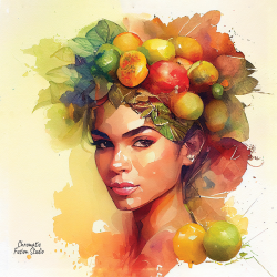 76 - Fruit brazilian woman