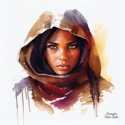 103 - Tuareg woman