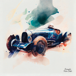 141 - Vintage race car