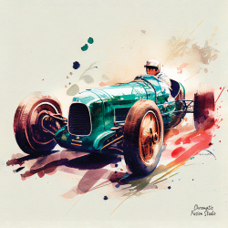 151 - Vintage race car