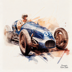 153 - Vintage race car