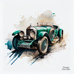 154 - Vintage race car
