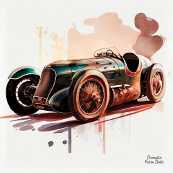 157 - Vintage race car
