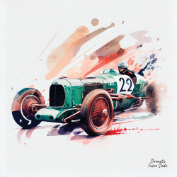 171 - Vintage race car