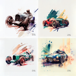 03 - Vintage racing cars