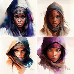 12 - Tuareg Women