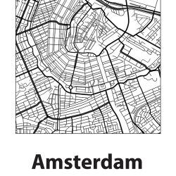 01 - Amsterdam map