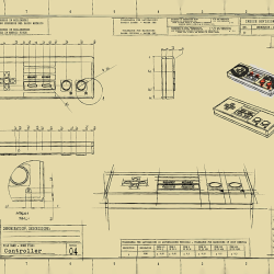 Controller NES Wireframe 02