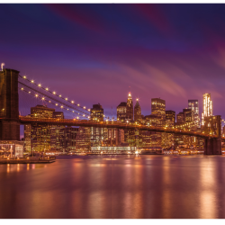 Skyline - Brooklyn Bridge NYC