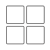 4 Multi panel squares